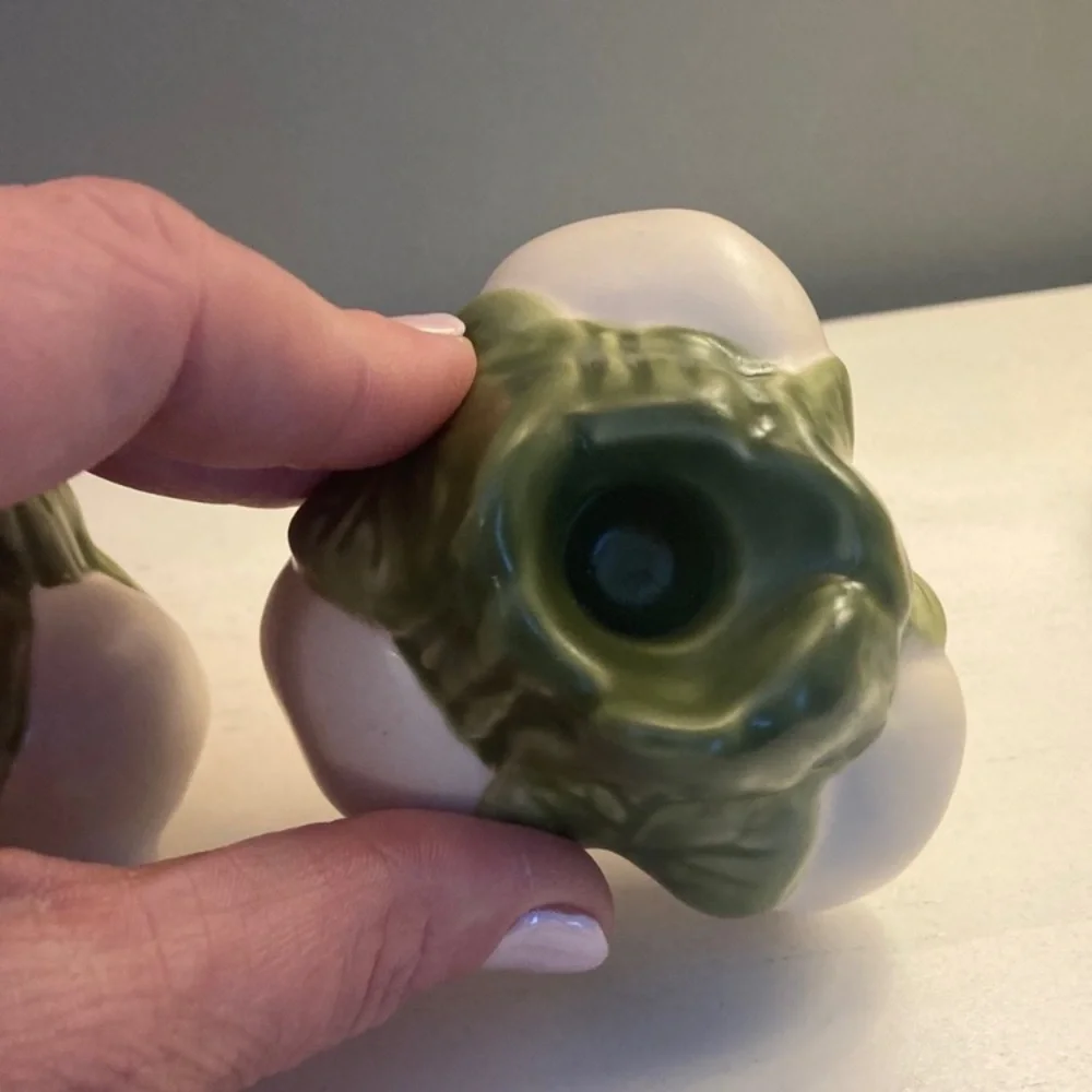 William Sonoma Farm Stand Radish Tiny Taper Candle Holders
